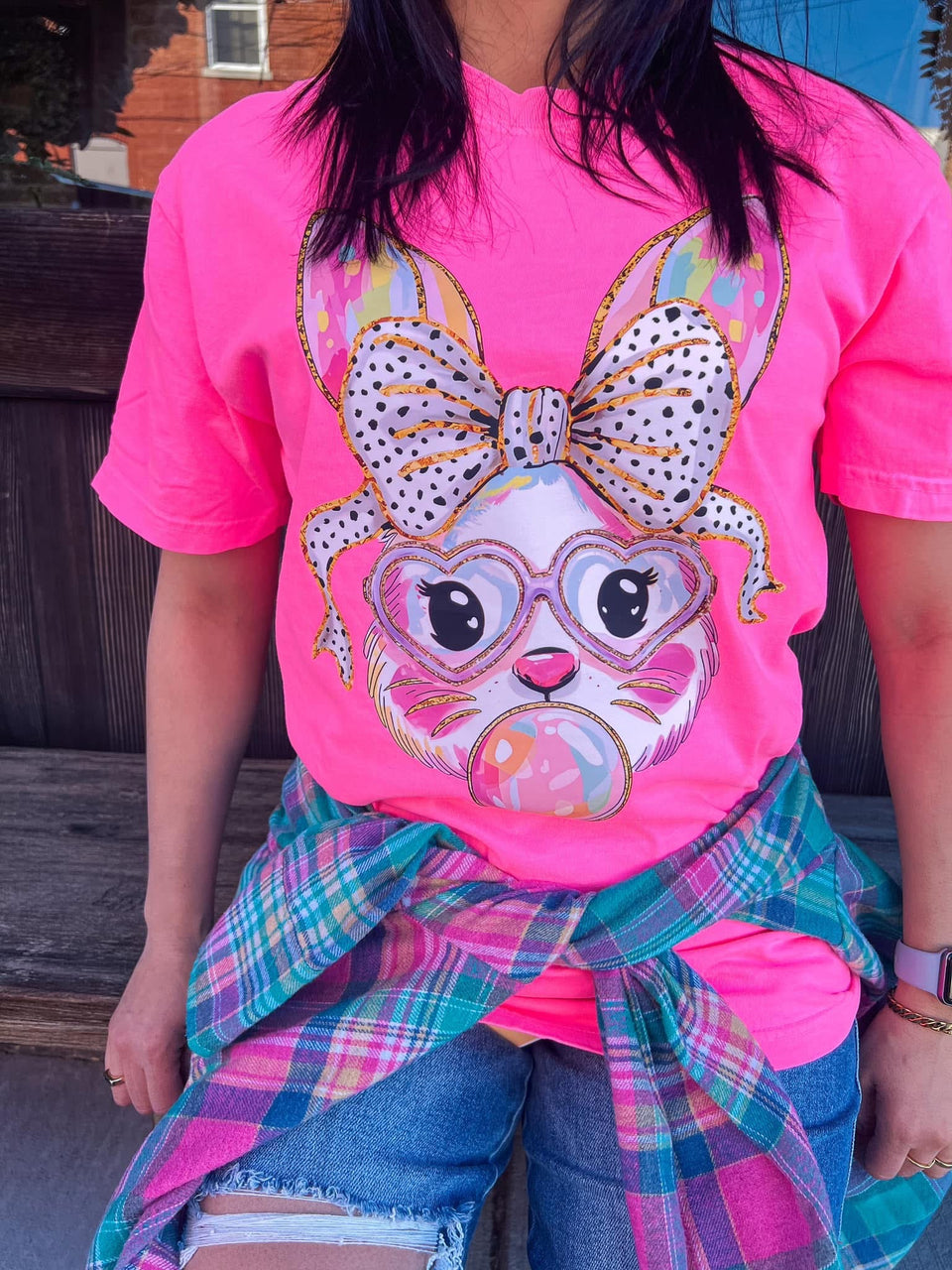 FLASHY BUNNY TEE