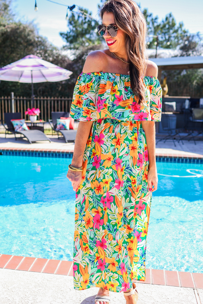 Resort Radiance Maxi Dress