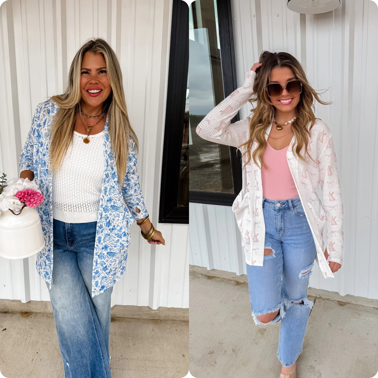 🎀💙SPRING PRINT LOLA CARDIGAN🎀💙