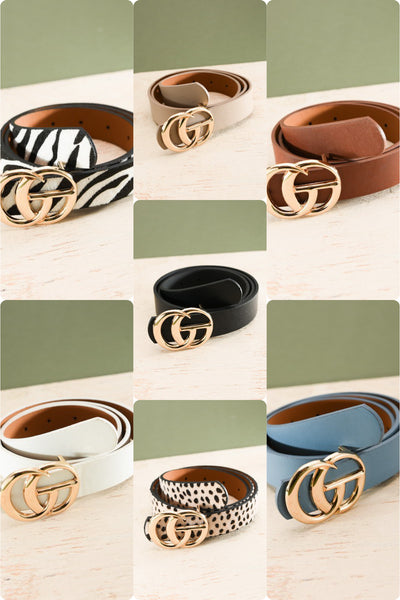 Classic Faux Leather GO Belt