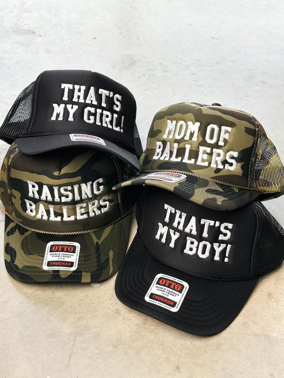 Proud Mom Trucker Hats